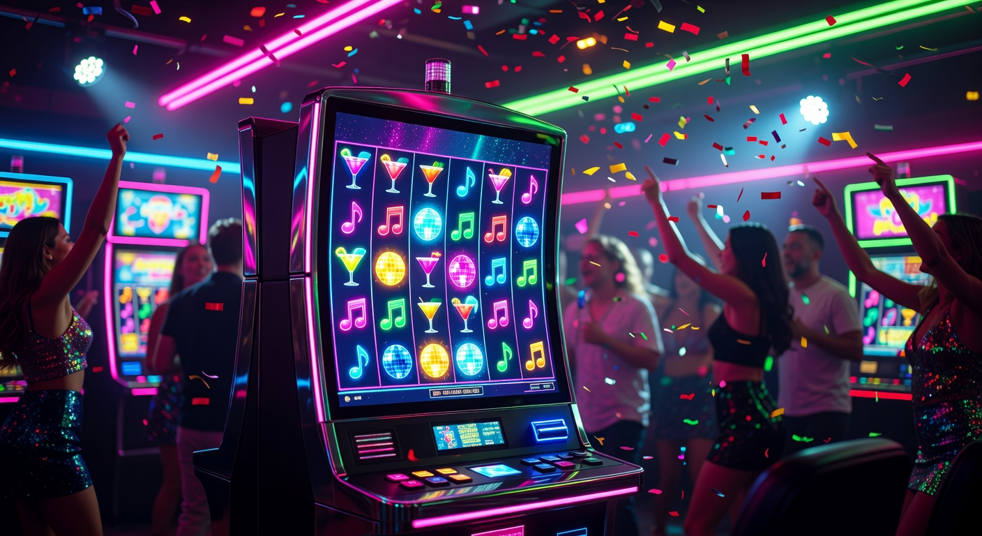 Party Slot Game Display